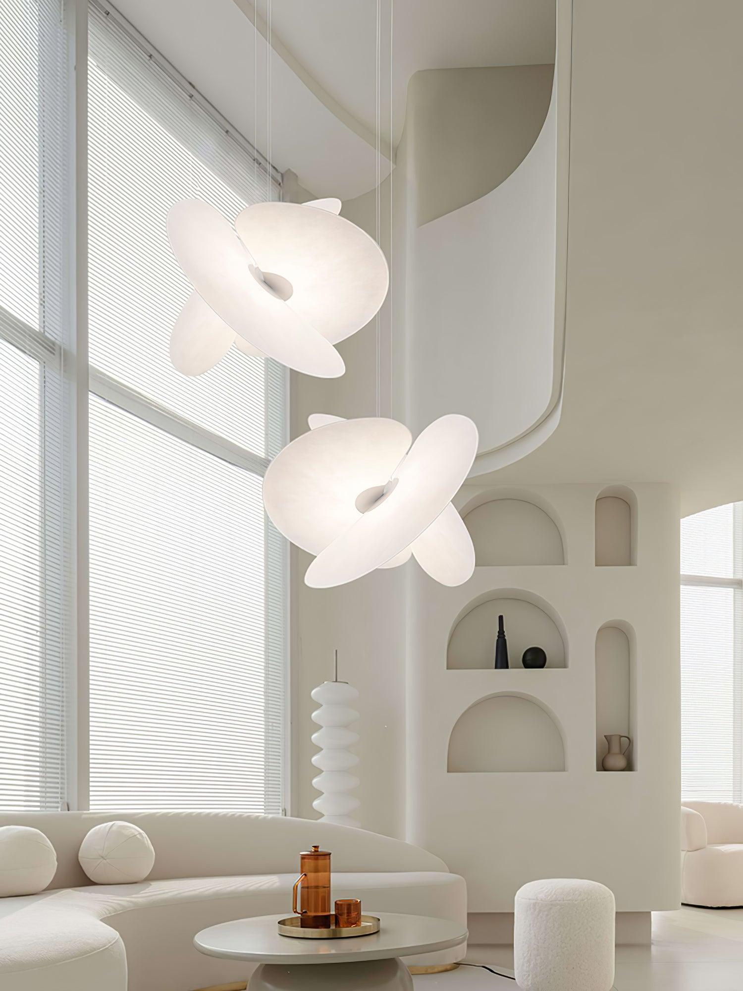 Whirl Modern Fabric Pendant Lamp