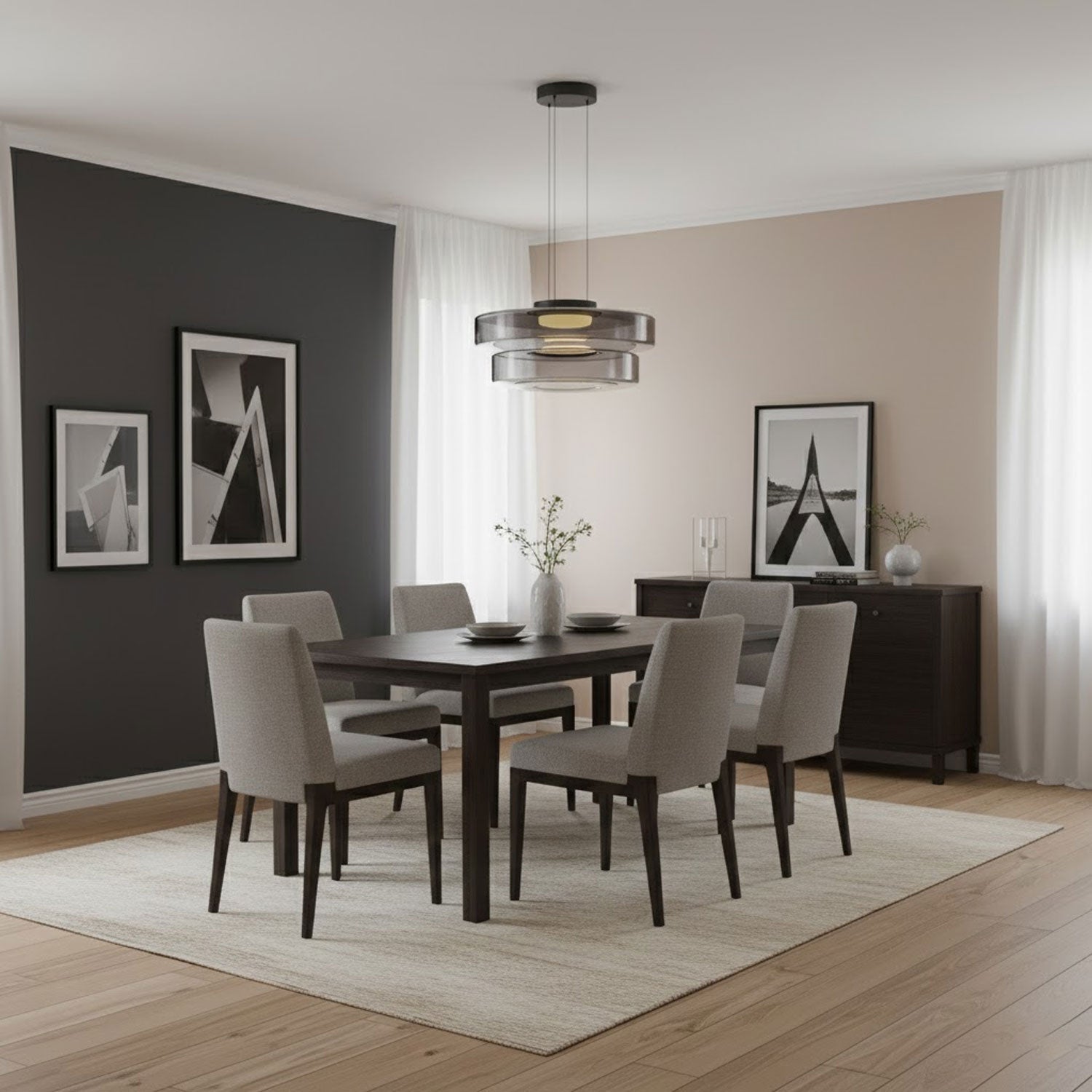 Solmont Levels Series Pendant Light