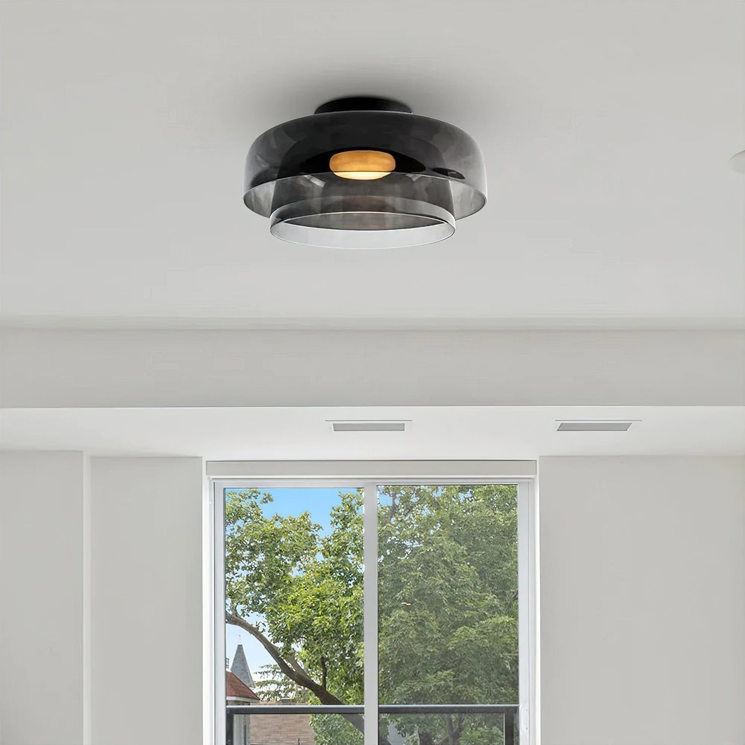Miroriella Ceiling Lamp Layered Structure Warm Elegant