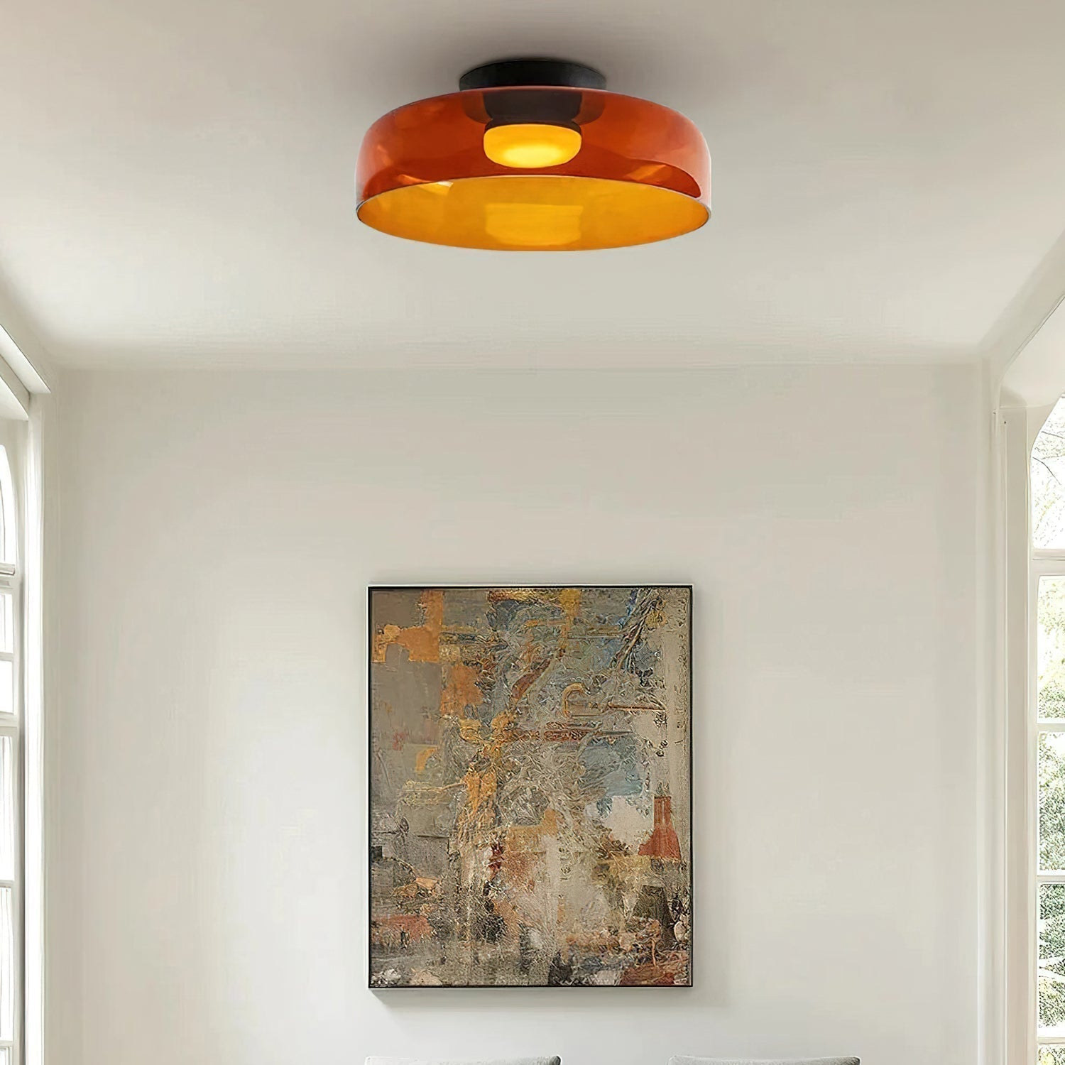 Miroriella Ceiling Lamp Layered Structure Warm Elegant