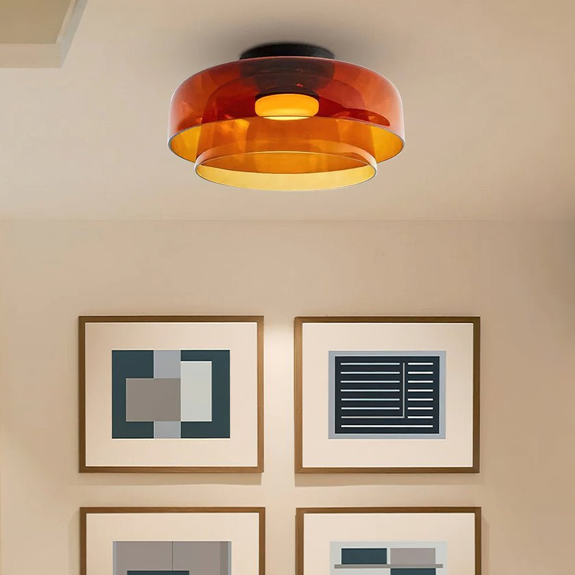 Miroriella Ceiling Lamp Layered Structure Warm Elegant