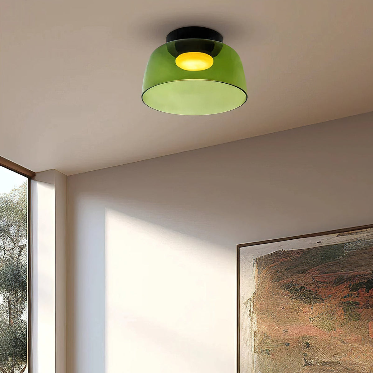 Miroriella Ceiling Lamp Layered Structure Warm Elegant