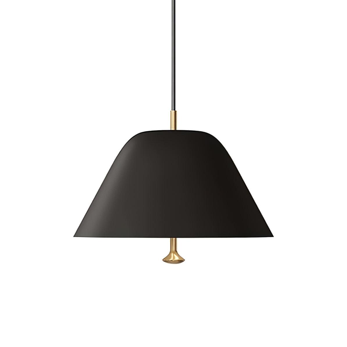 Evir Pendant Lamp Bell Glass Brass Minimalist