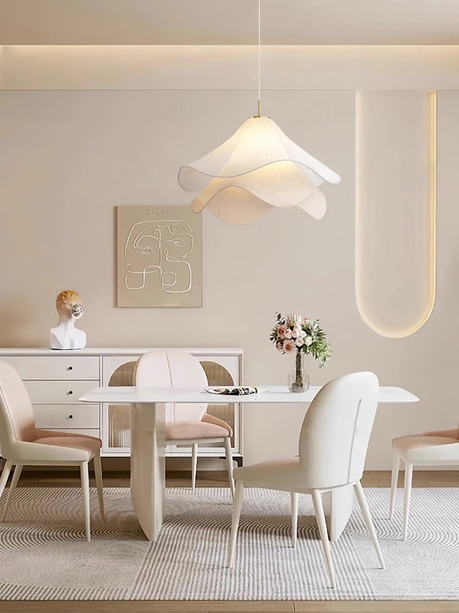 Evanel Fabric Artistic Pendant Light