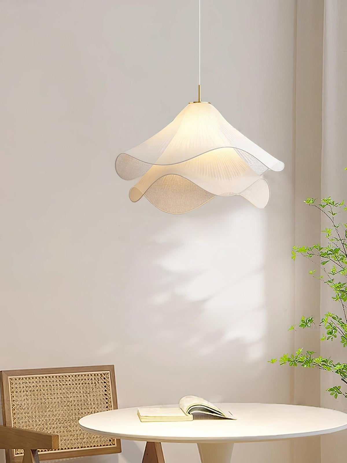 Evanel Fabric Artistic Pendant Light
