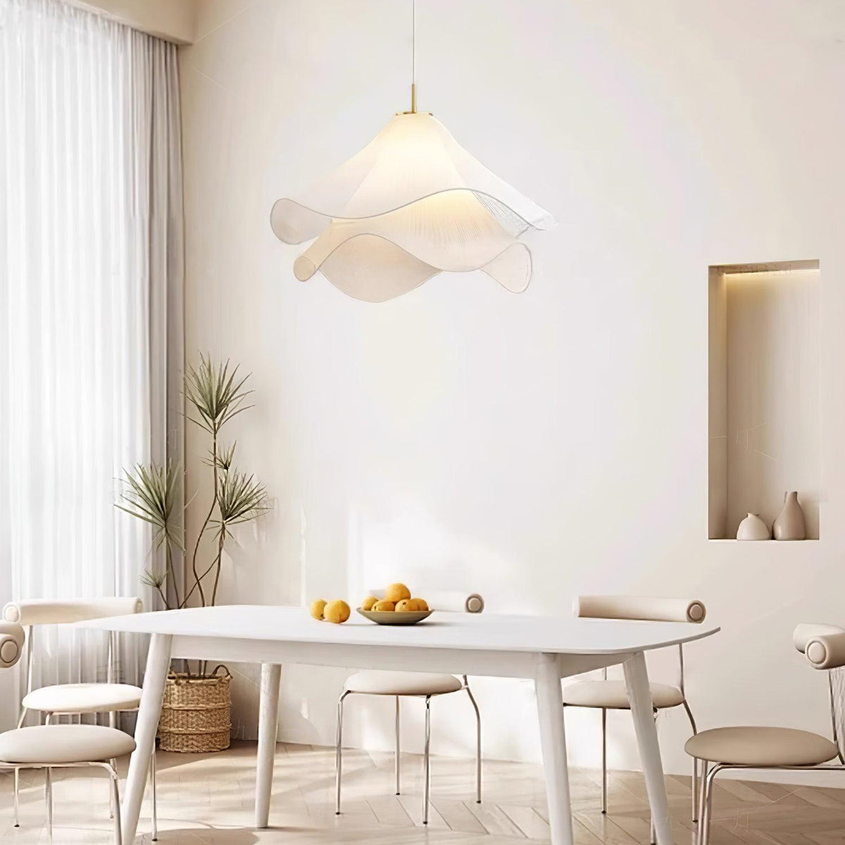 Evanel Fabric Artistic Pendant Light