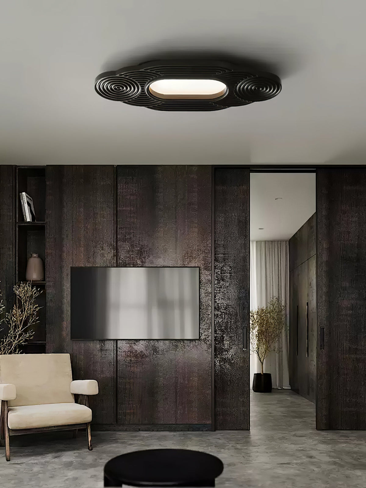 Udorionis Premium Nordic Art Wood Ceiling Lamp