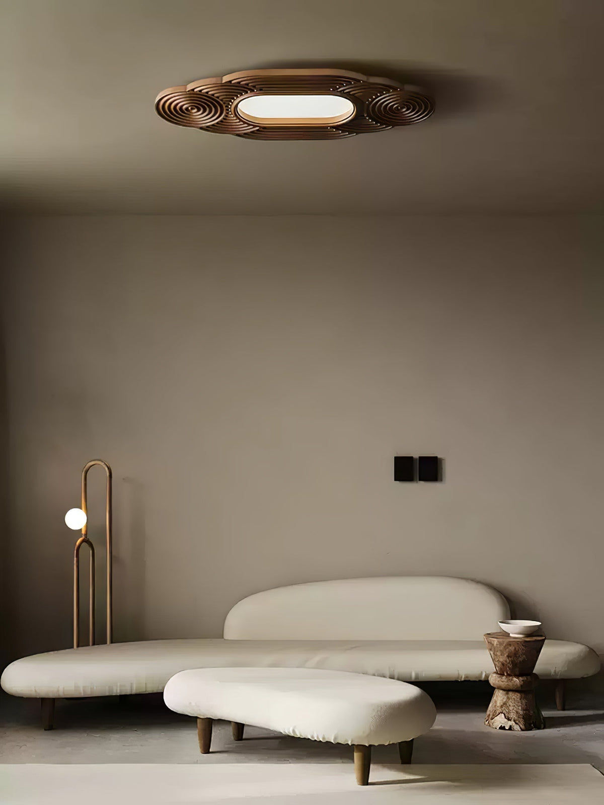 Udorionis Premium Nordic Art Wood Ceiling Lamp