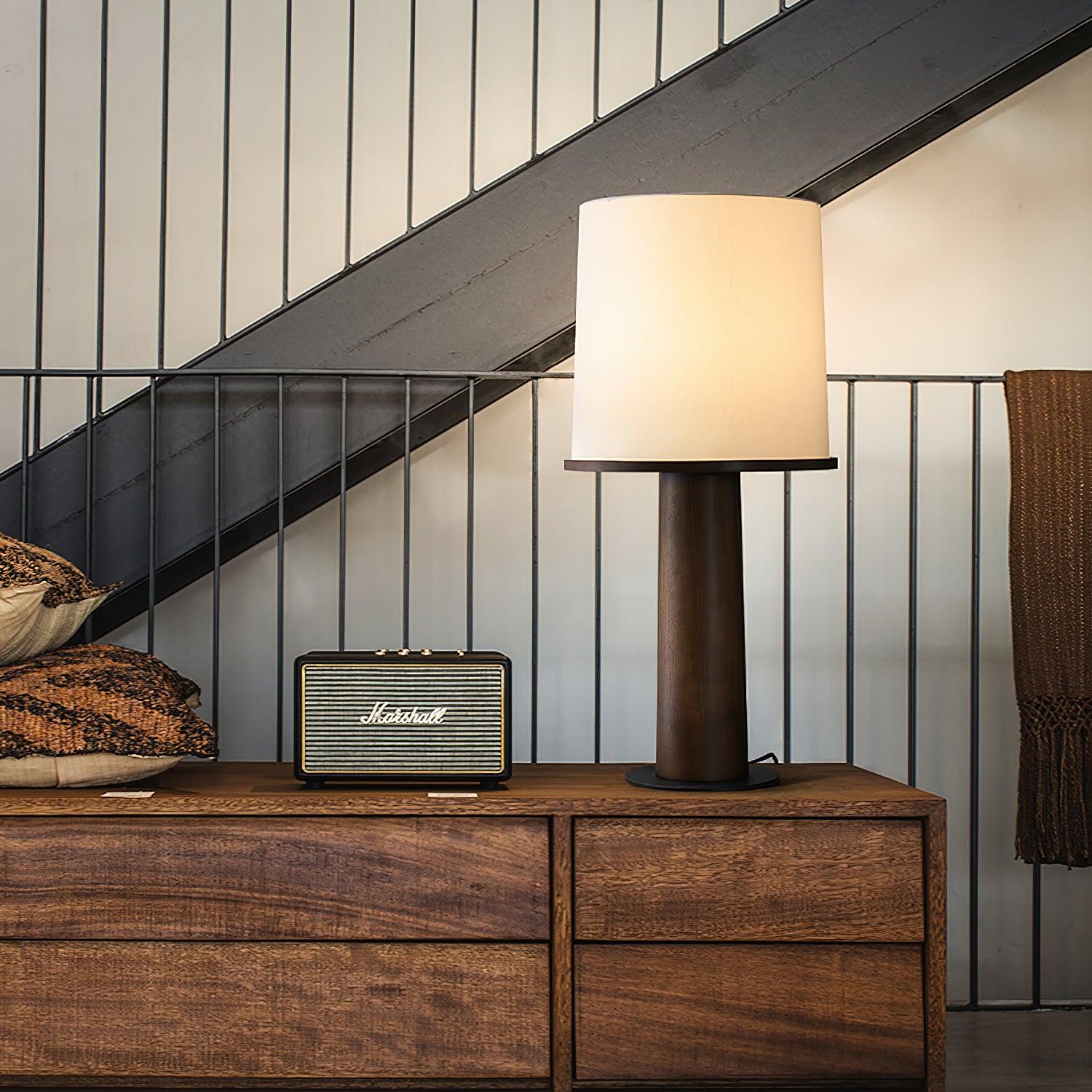 Jennifer Modern Wood Table Lamp