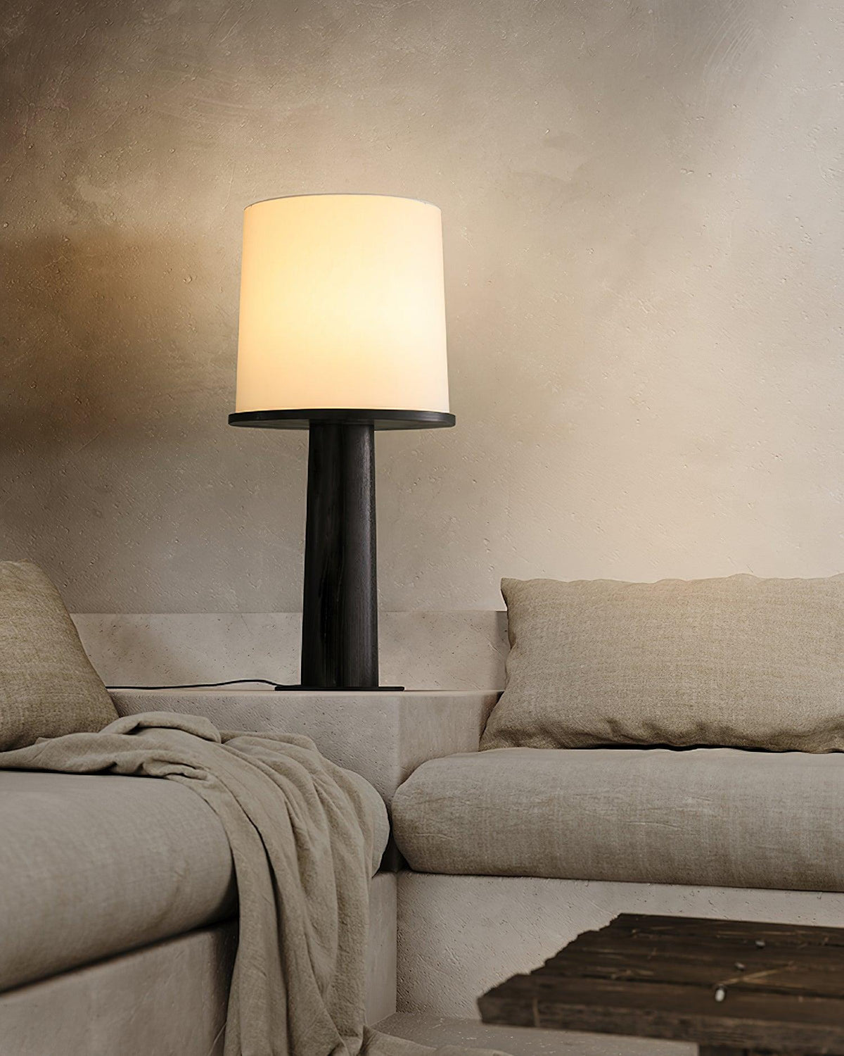 Jennifer Modern Wood Table Lamp
