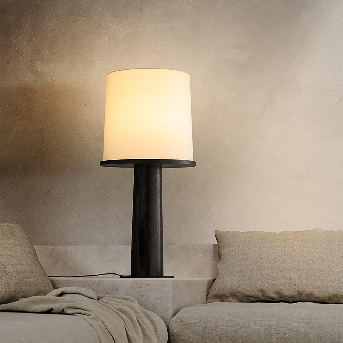 Jennifer Modern Wood Table Lamp