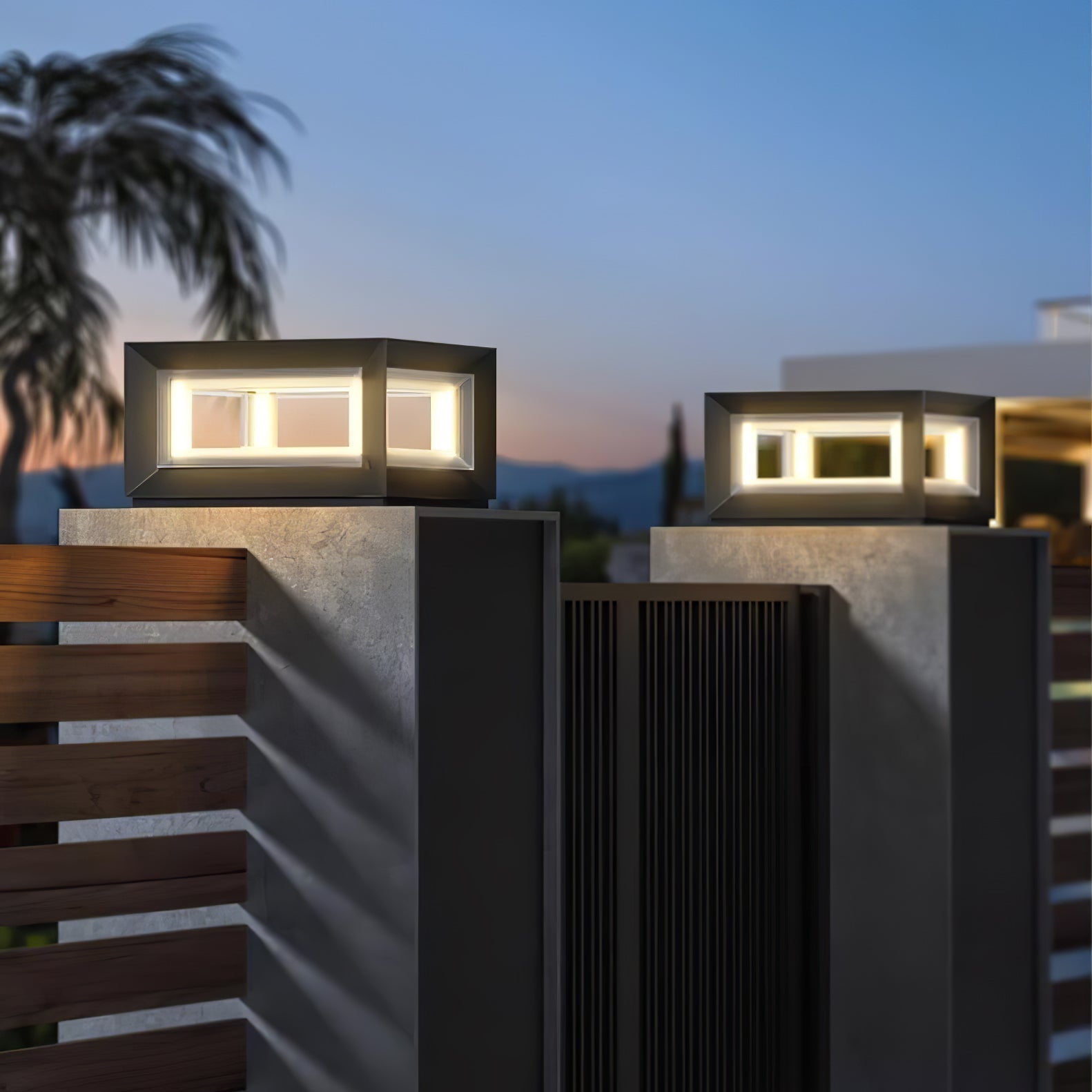 Lewis Modern Outdoor Light - Neutral Decor