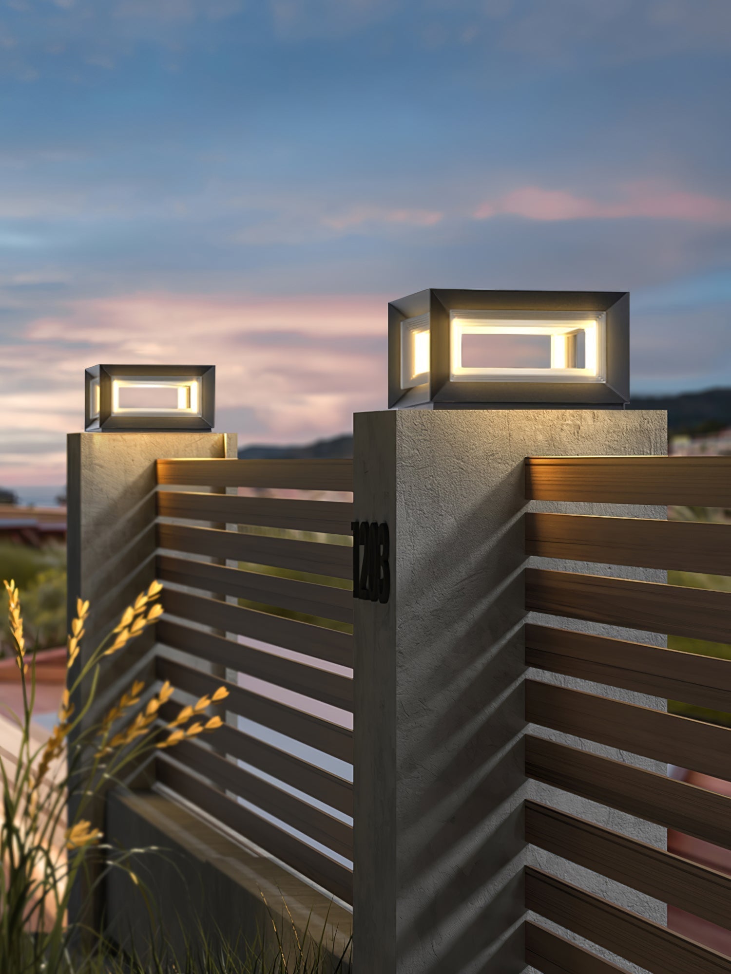 Lewis Modern Outdoor Light - Neutral Decor