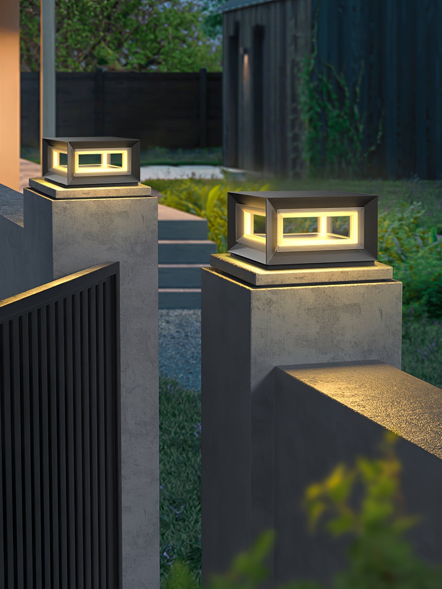Lewis Modern Outdoor Light - Neutral Decor