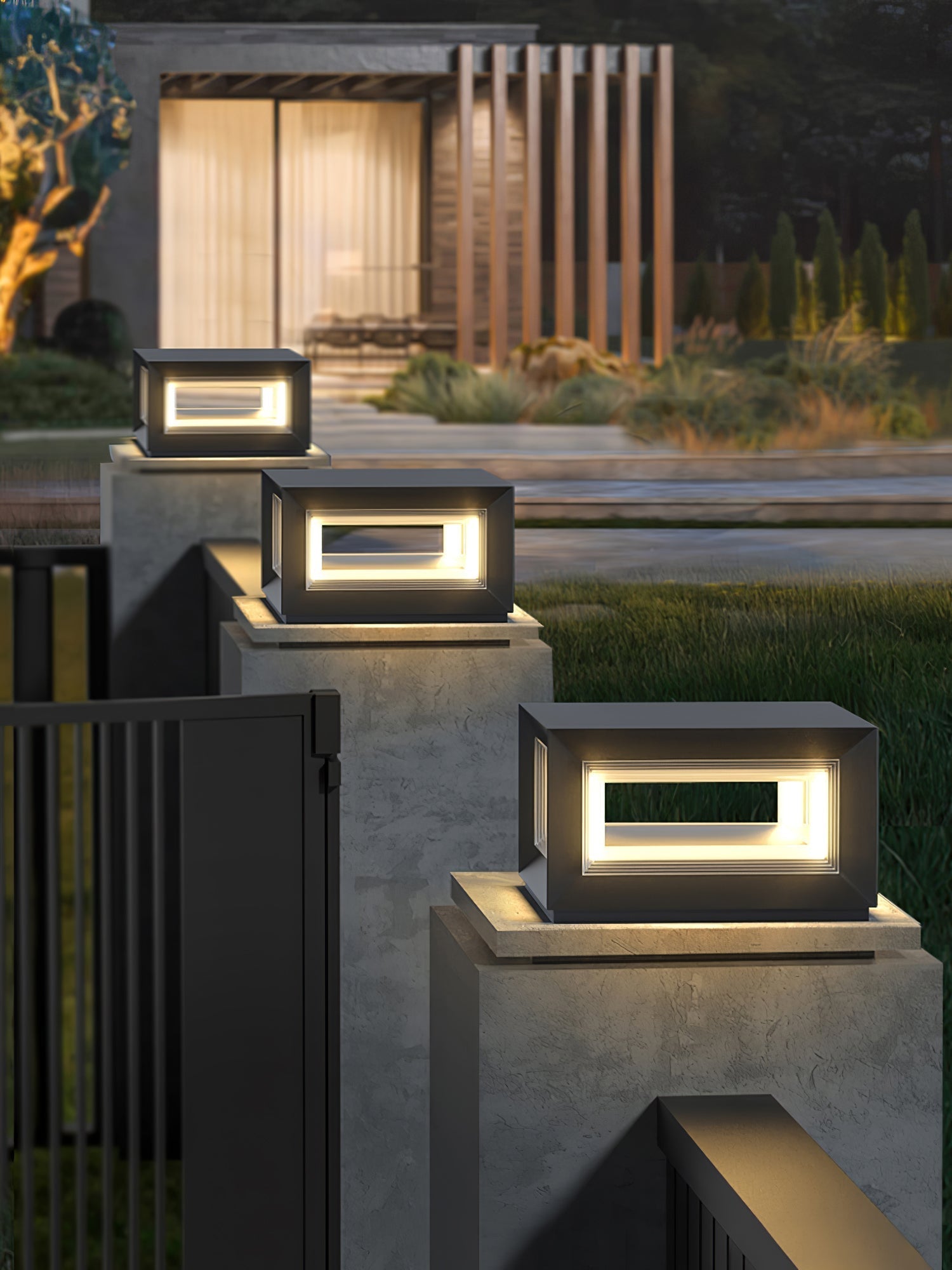 Lewis Modern Outdoor Light - Neutral Decor