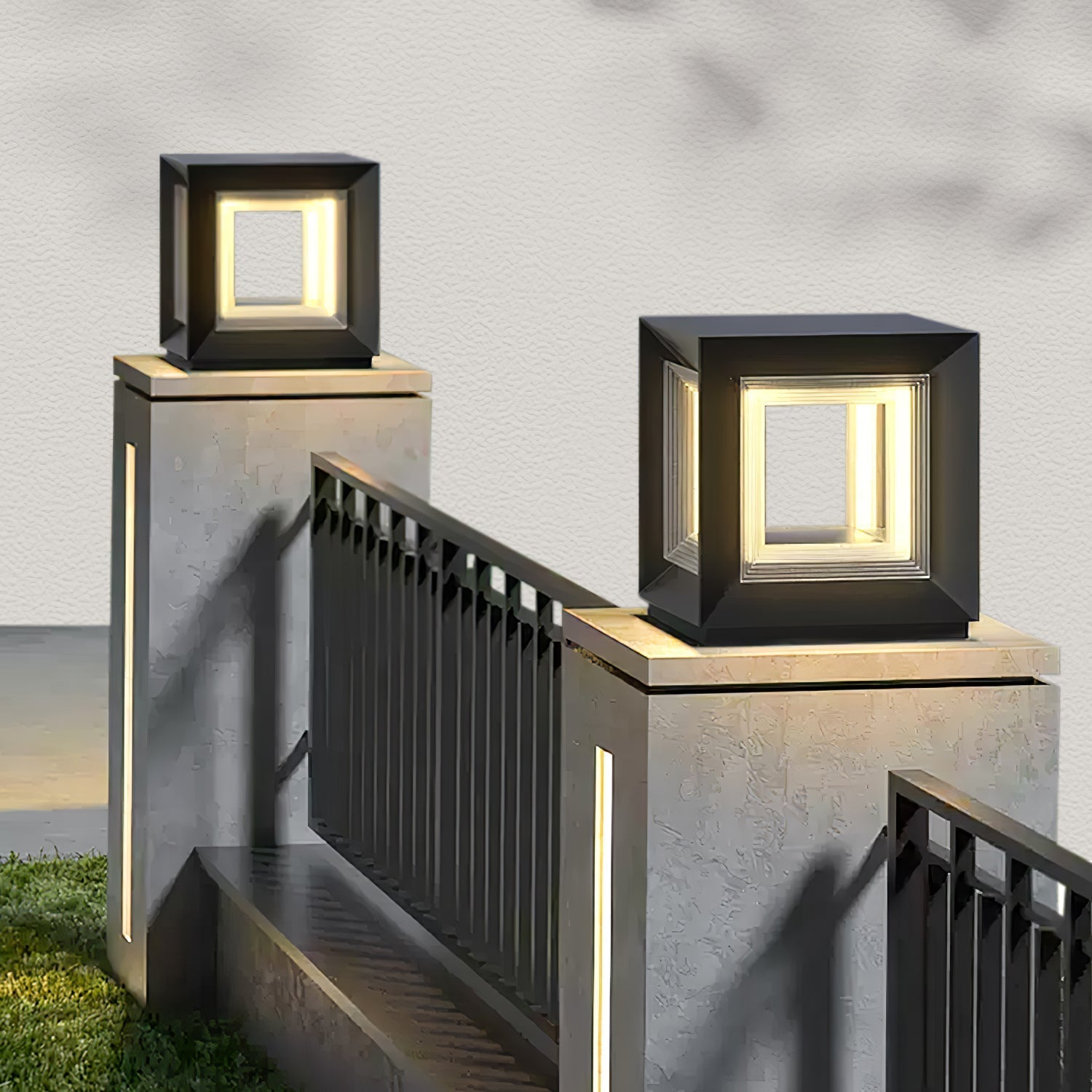 Lewis Modern Outdoor Light - Neutral Decor