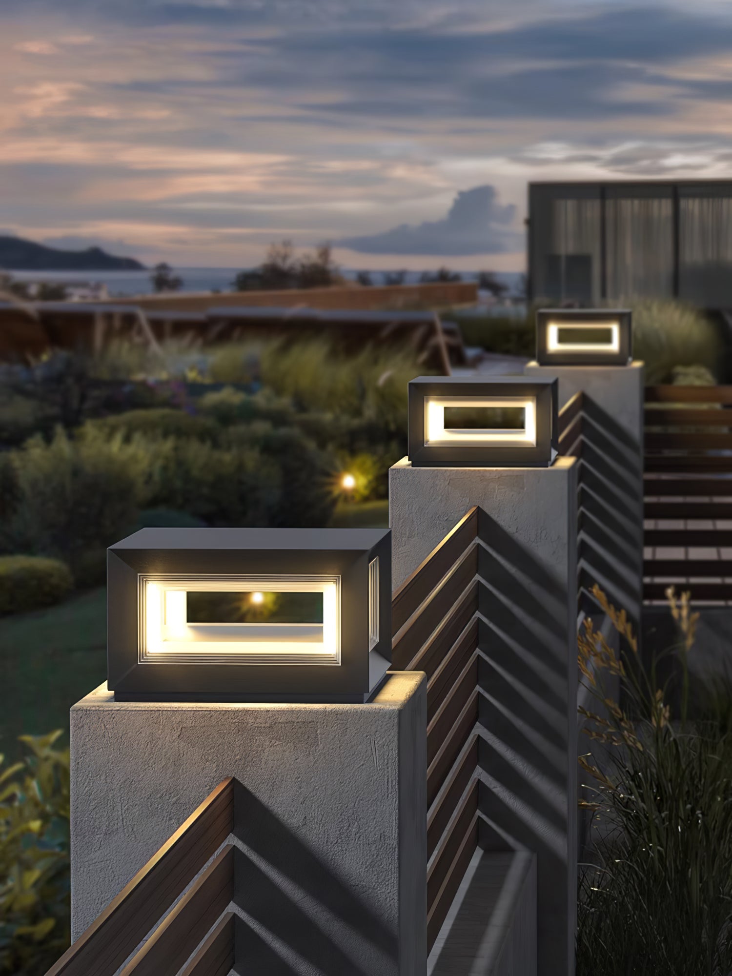Lewis Modern Outdoor Light - Neutral Decor