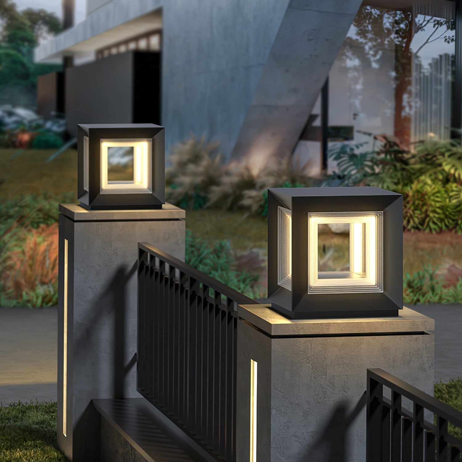 Lewis Modern Outdoor Light - Neutral Decor
