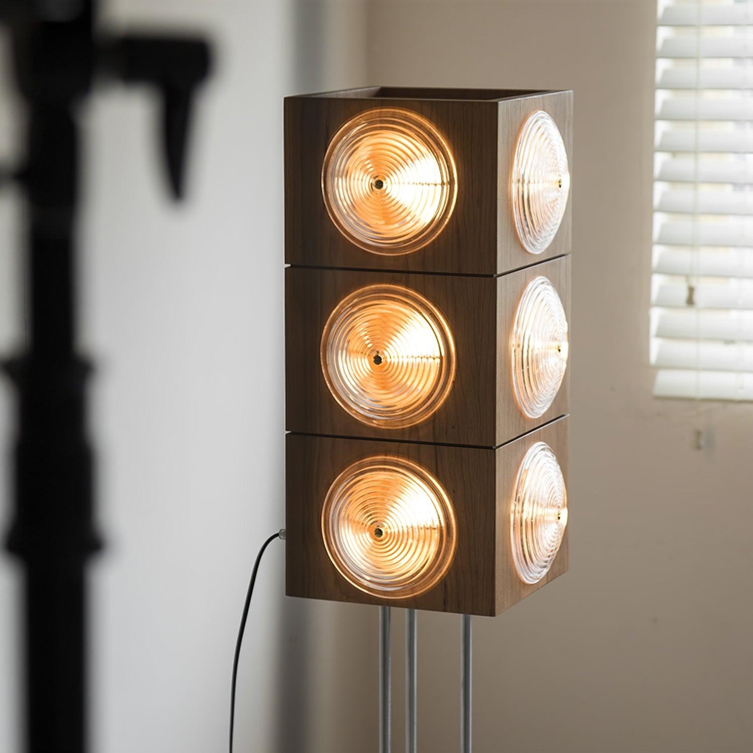 Avraearae Modular Wood Floor Lamp