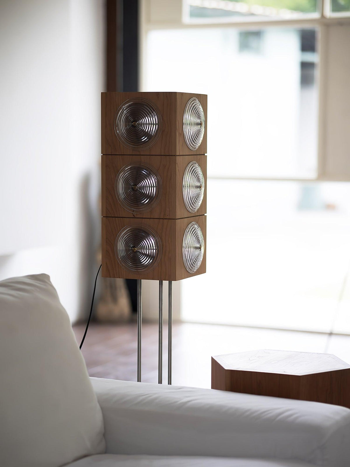 Avraearae Modular Wood Floor Lamp