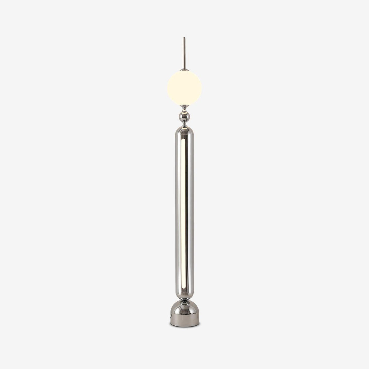 Ardinielle Futuristic Stainless Steel Floor Lamp