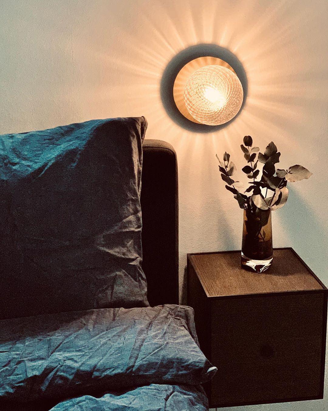 Irinor Premium Nordic Art Brass Wall Lamp