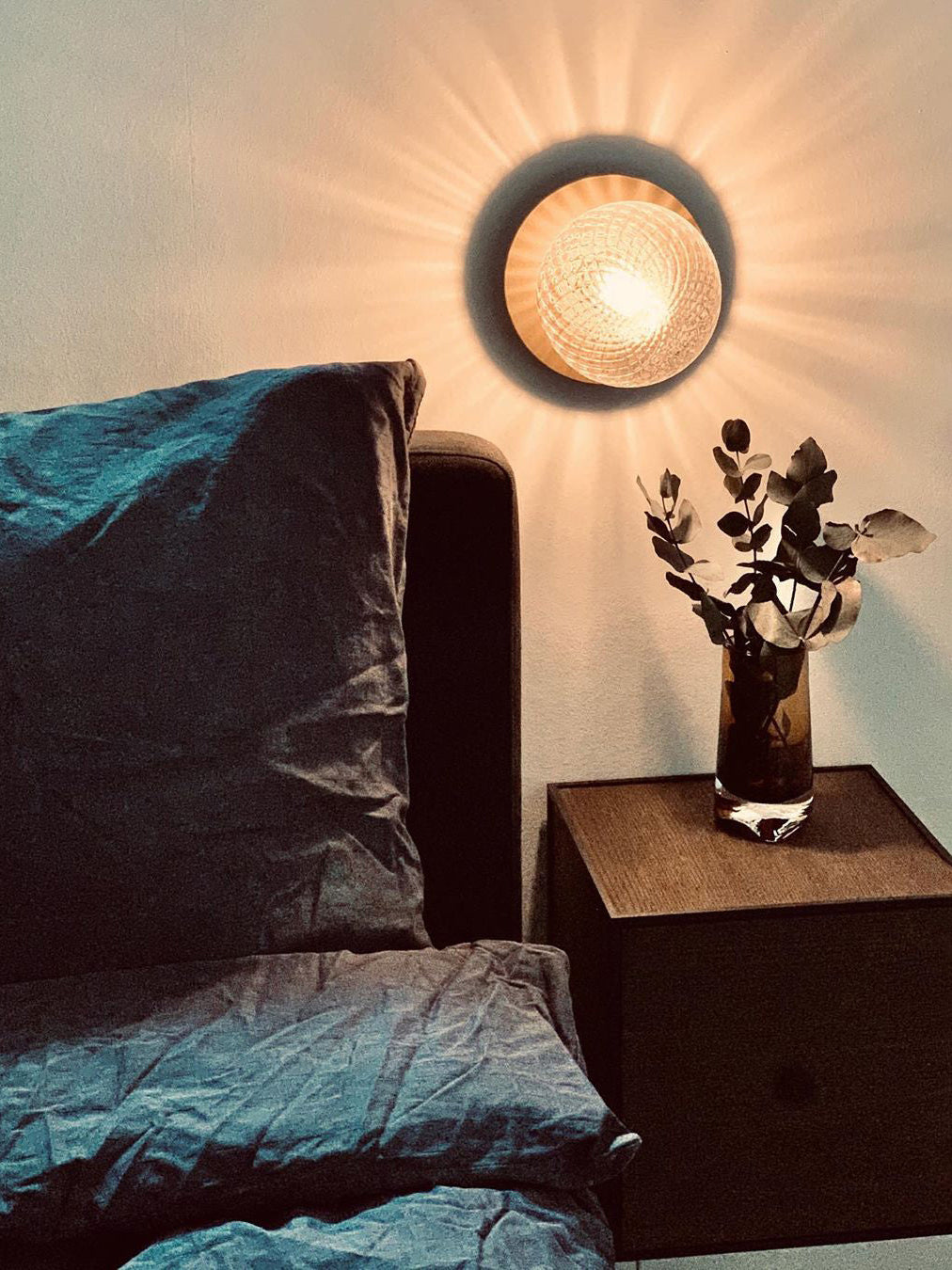 Irinor Premium Nordic Art Brass Wall Lamp