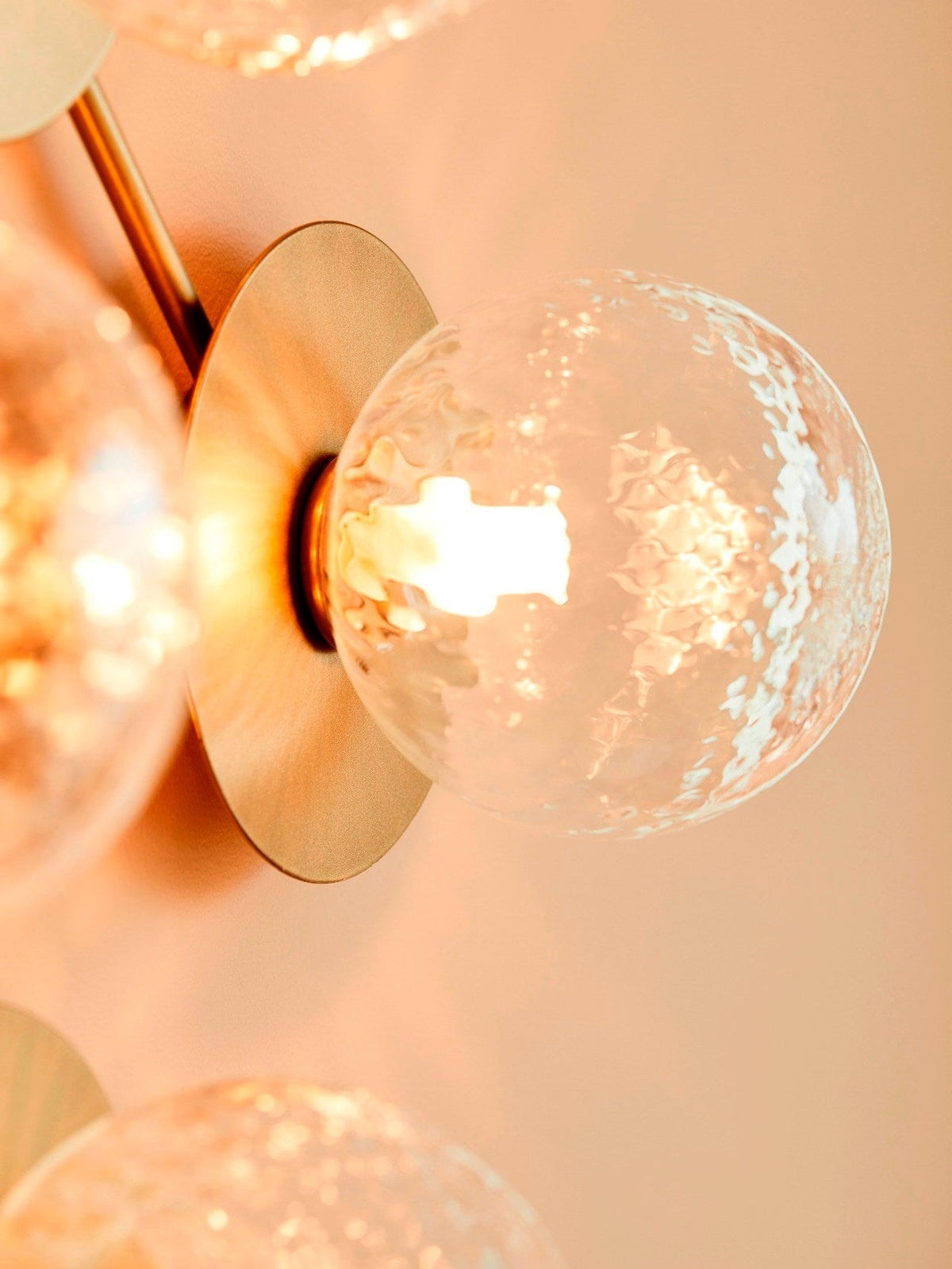 Irinor Premium Nordic Art Brass Wall Lamp