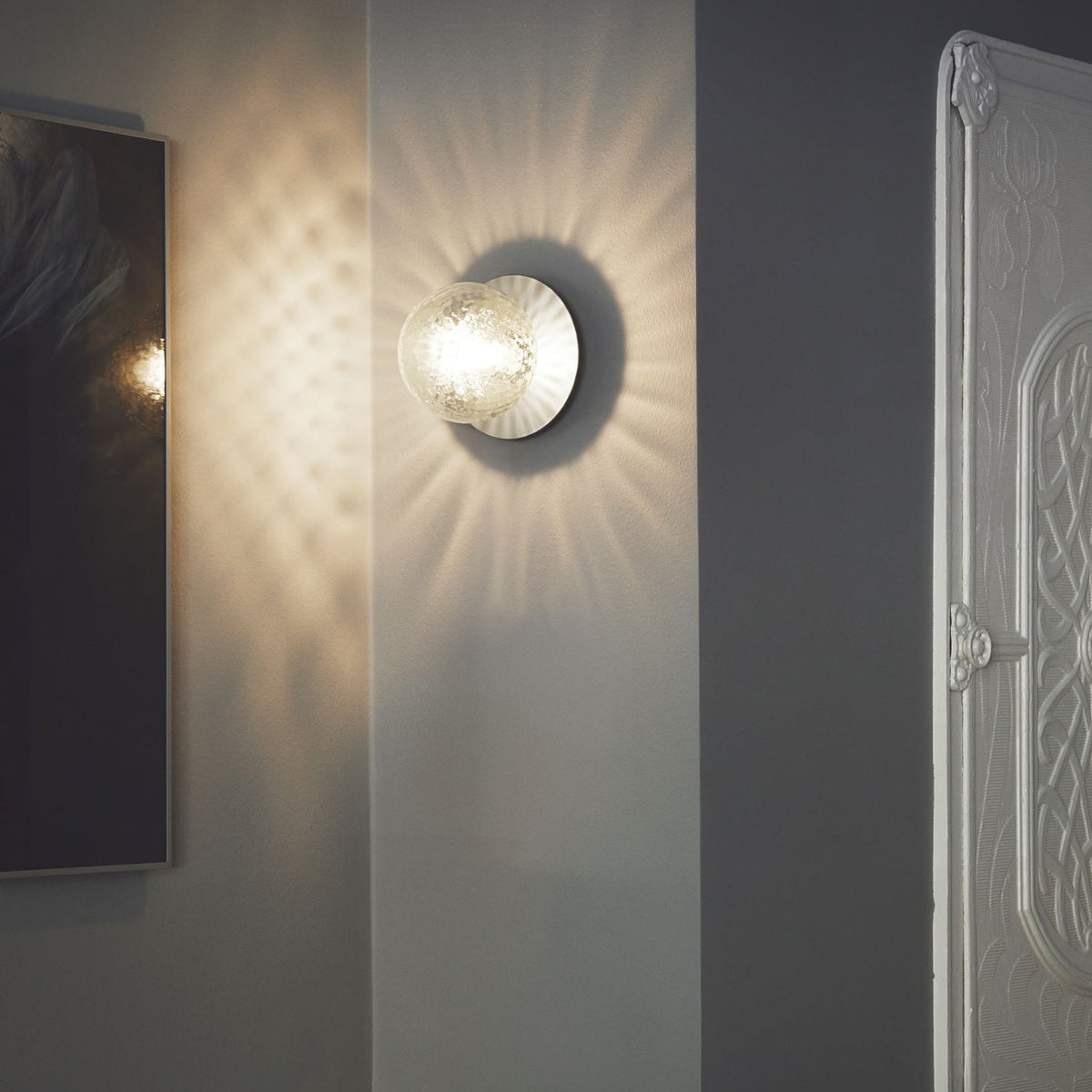 Irinor Premium Nordic Art Brass Wall Lamp