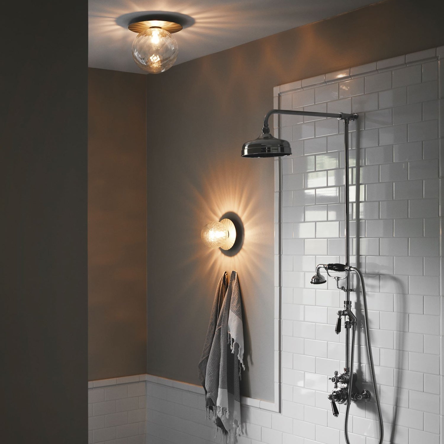 Irinor Premium Nordic Art Brass Wall Lamp