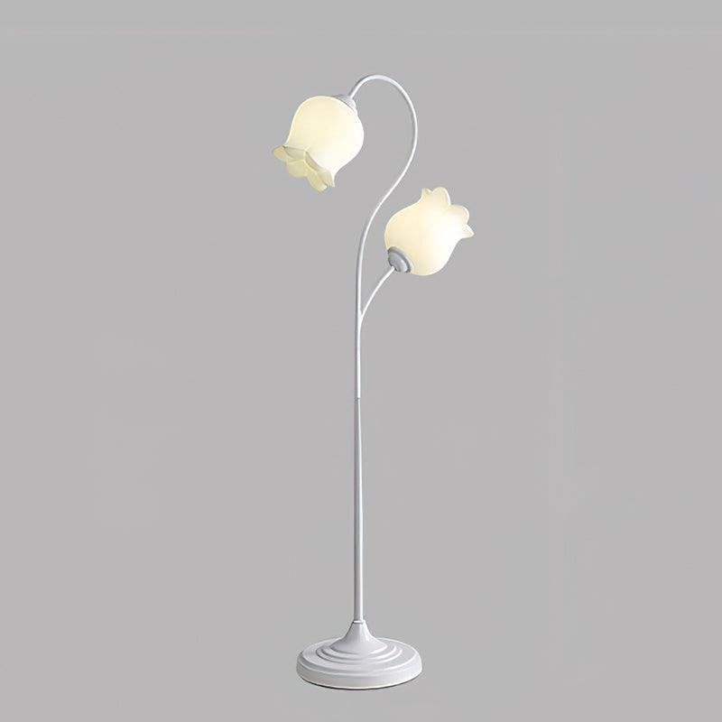 Zevelil Floral Floor Lamp