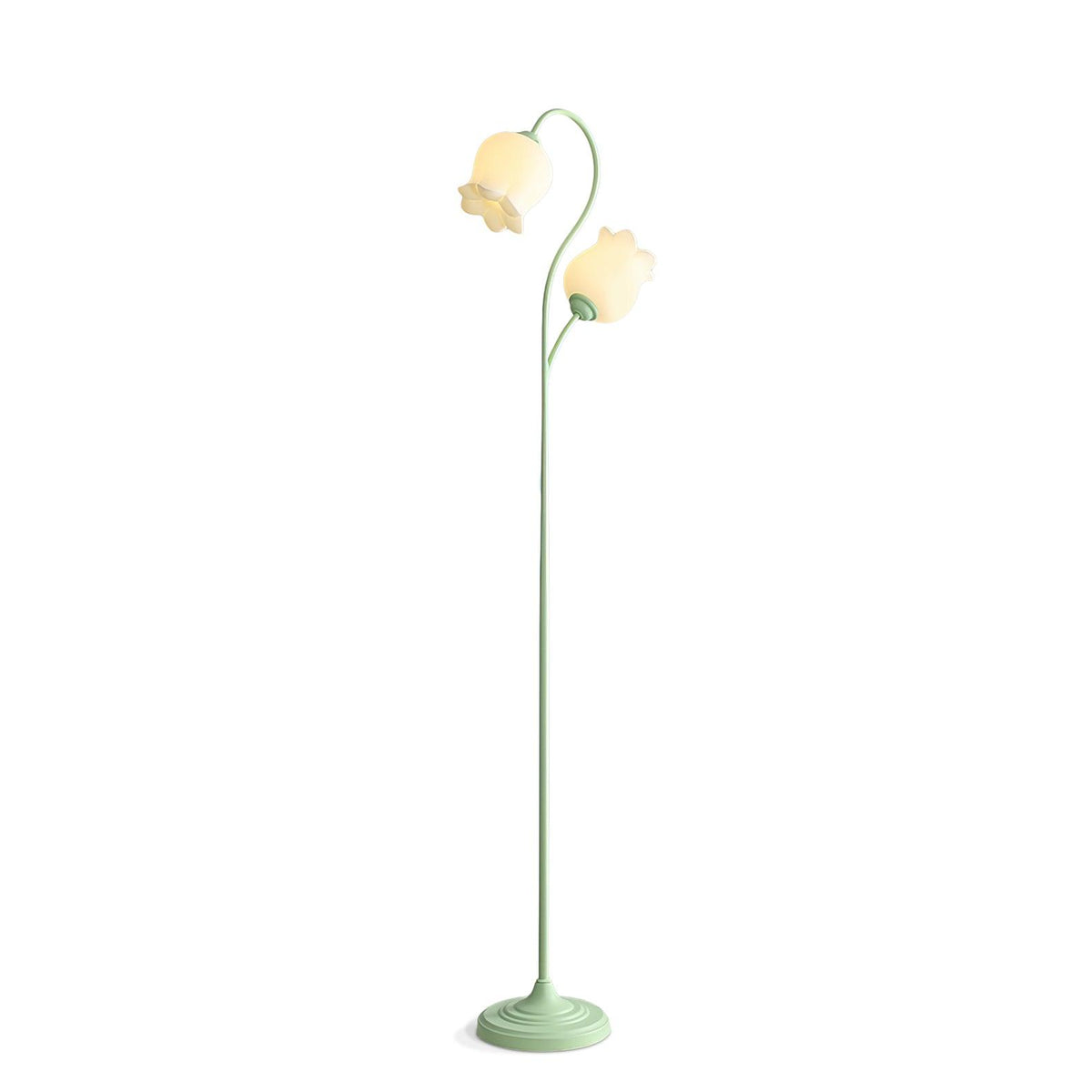 Zevelil Floral Floor Lamp
