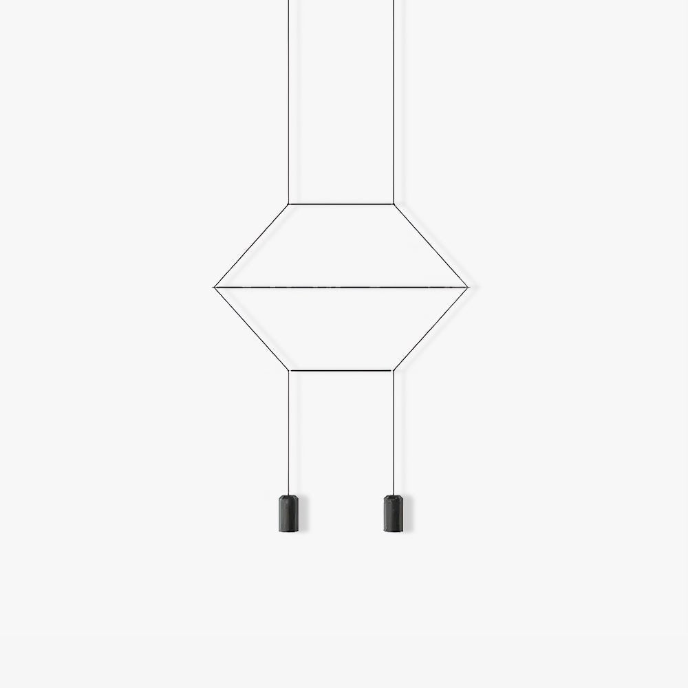 Lunarie Acrylic & Plastic Pendant Light