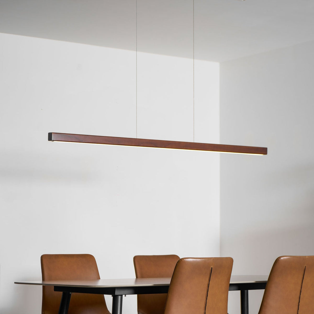 Calderwood Linear Wooden Pendant Light