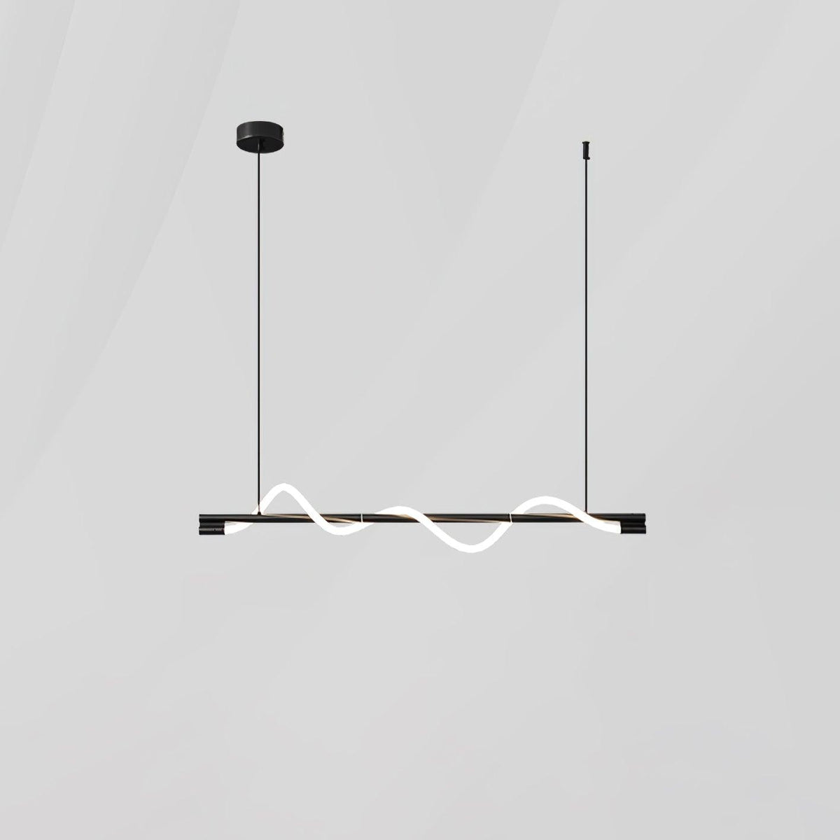 Pulse Minimalist Brass Pendant Lamp