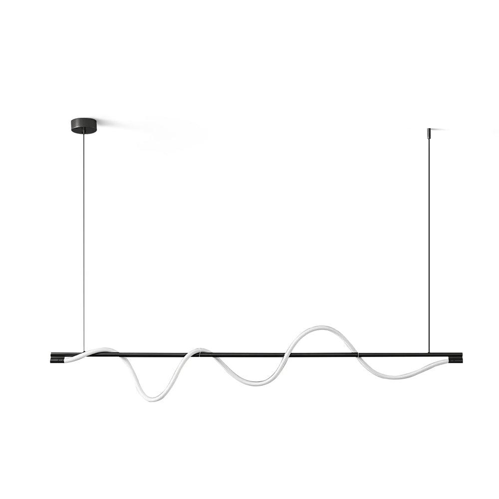 Pulse Minimalist Brass Pendant Lamp