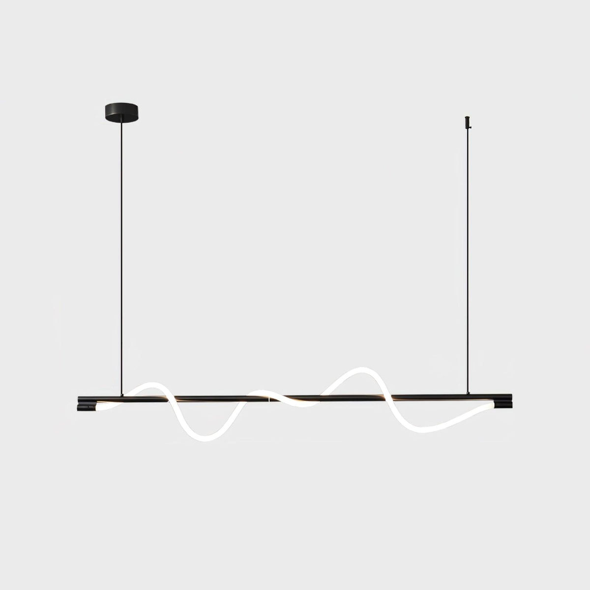 Pulse Minimalist Brass Pendant Lamp