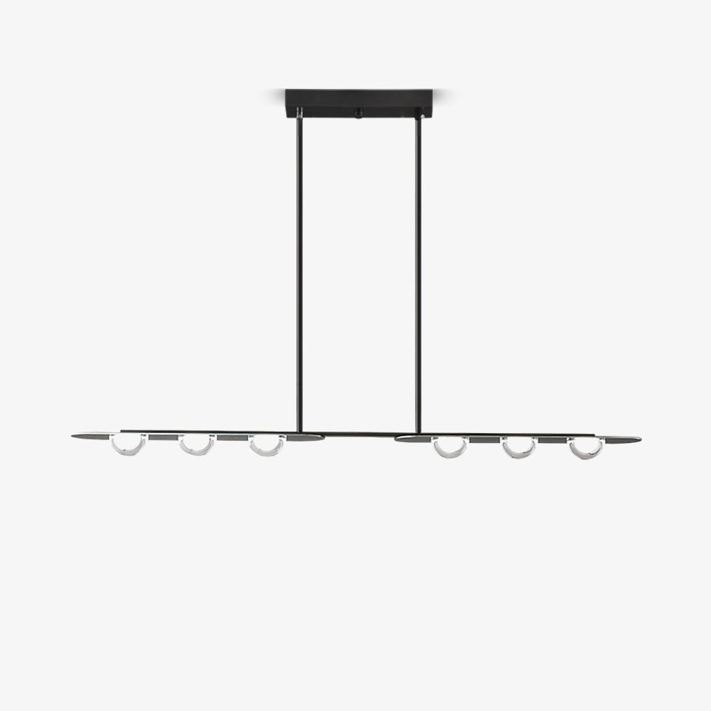 Liorerelle Pendant Lamp Linear Glass Minimalist