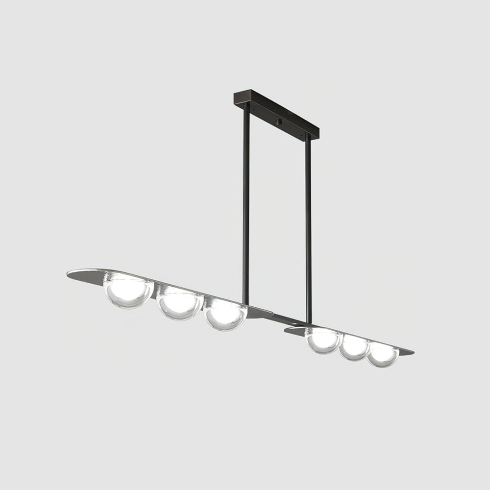 Liorerelle Pendant Lamp Linear Glass Minimalist