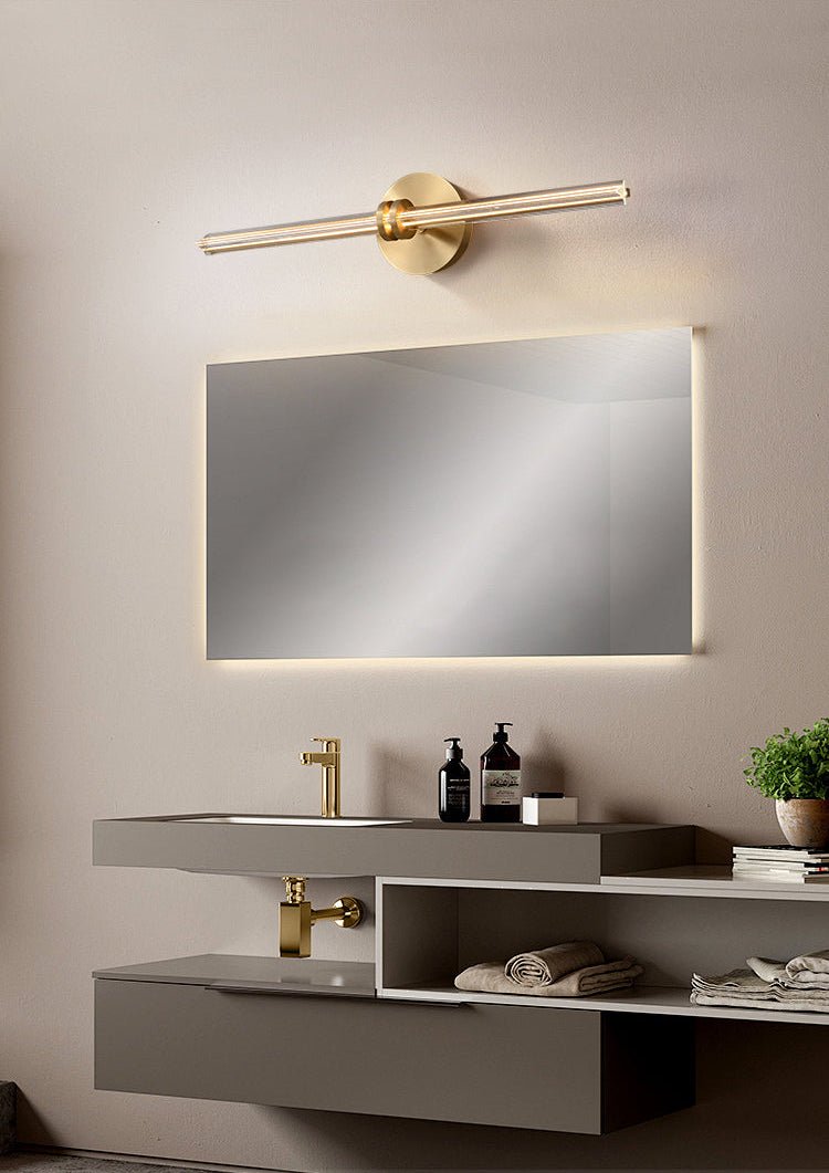 Orineraria Minimalist Metal Linear Wall Lamp