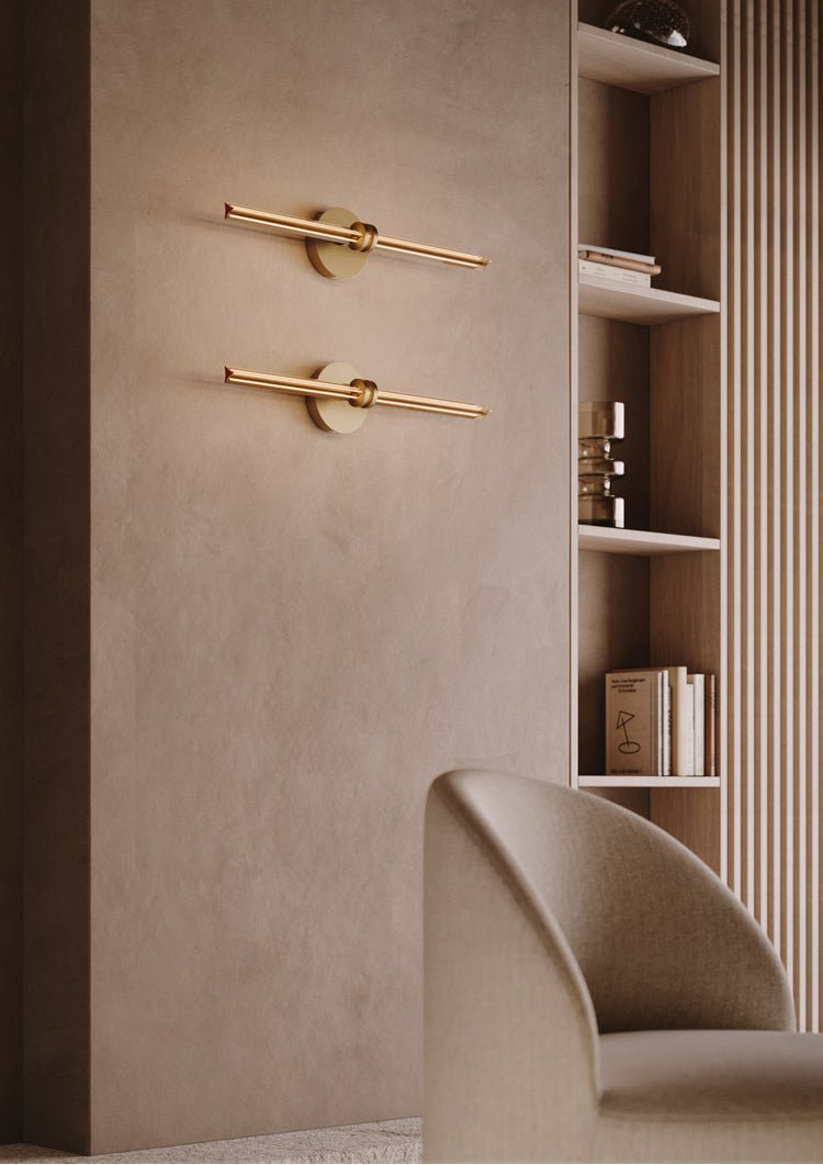 Orineraria Minimalist Metal Linear Wall Lamp