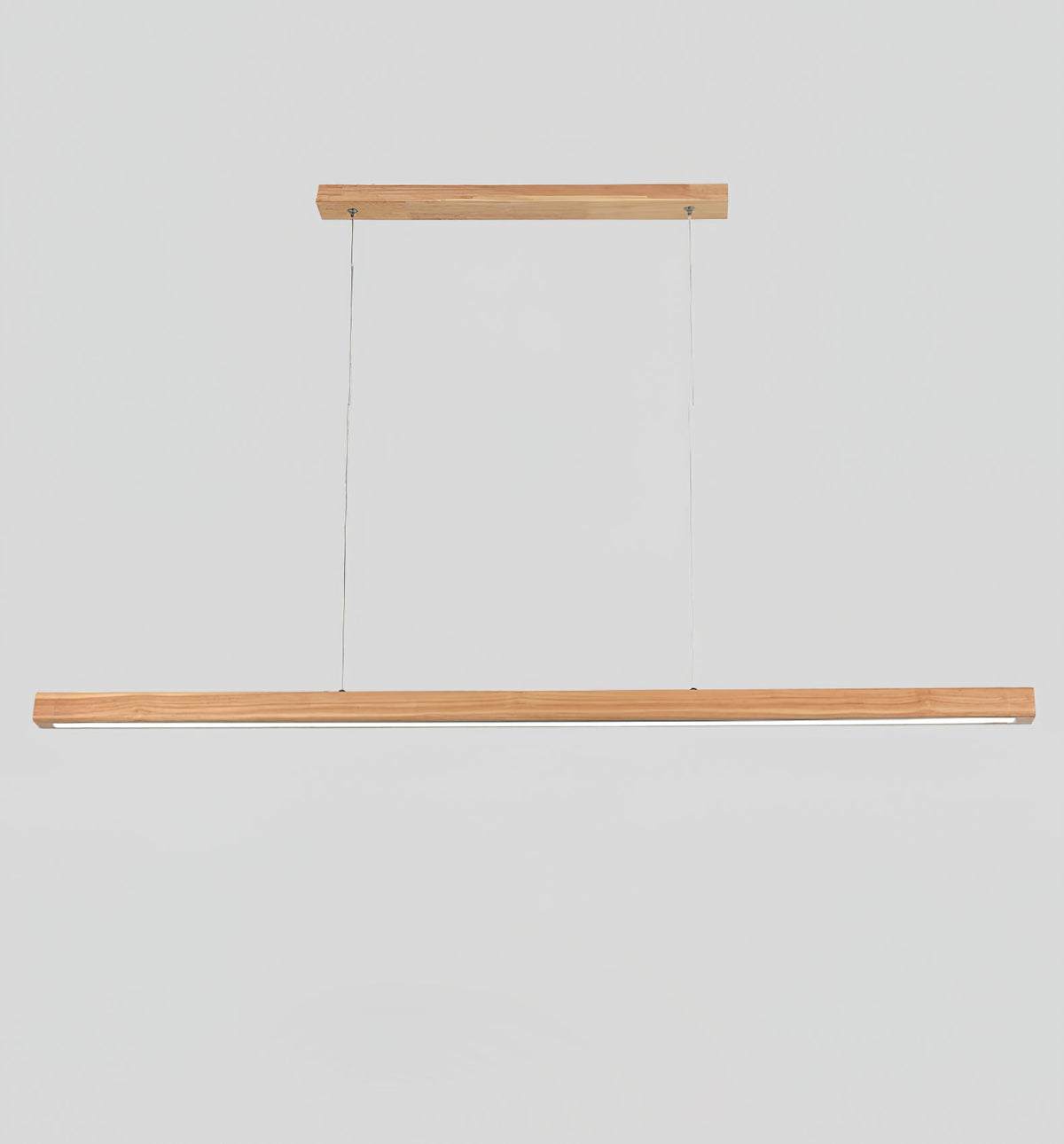 Rinalina Linear Minimalist Wood Pendant Light
