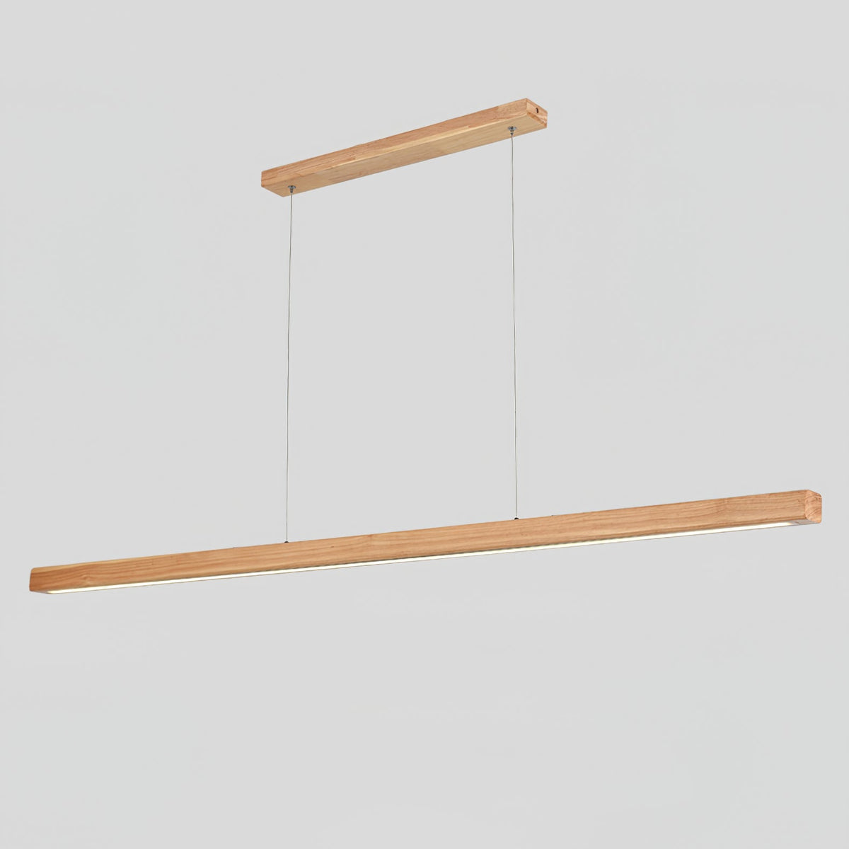 Rinalina Linear Minimalist Wood Pendant Light
