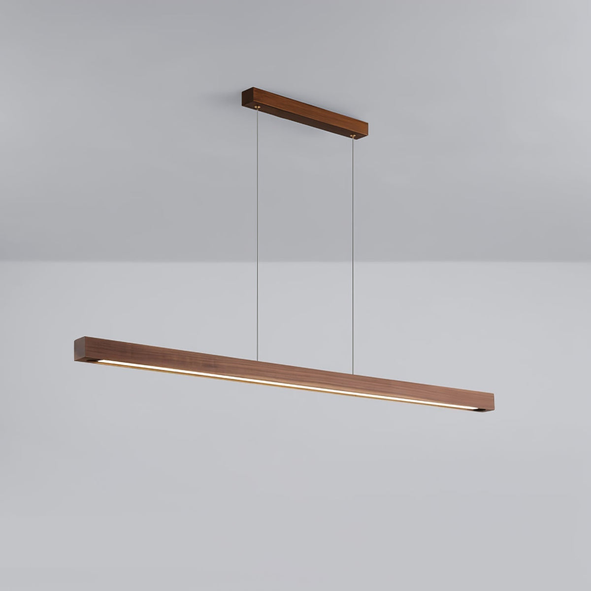 Rinalina Linear Minimalist Wood Pendant Light