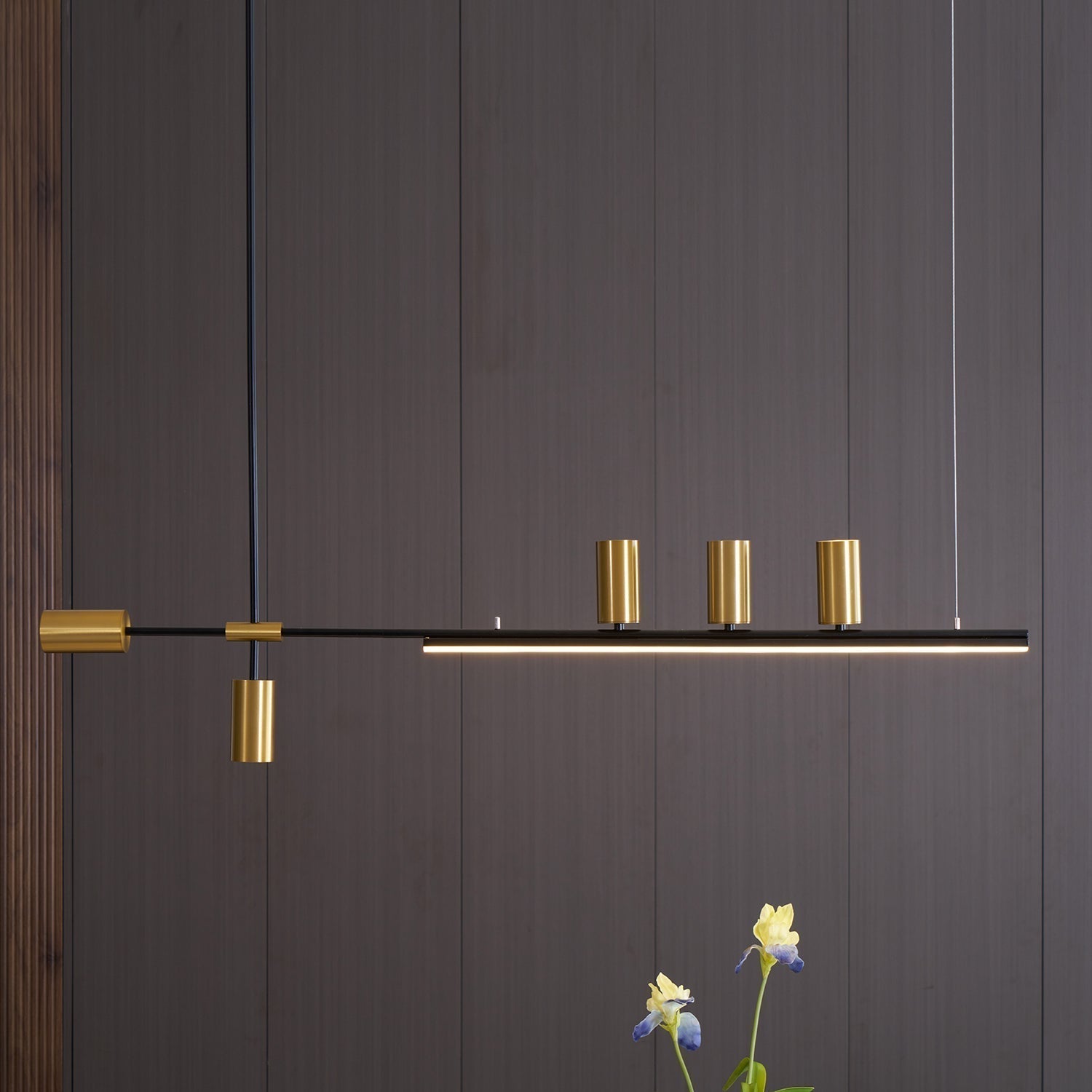 Aulten Modern Minimalist Linear Island Pendant Lamp