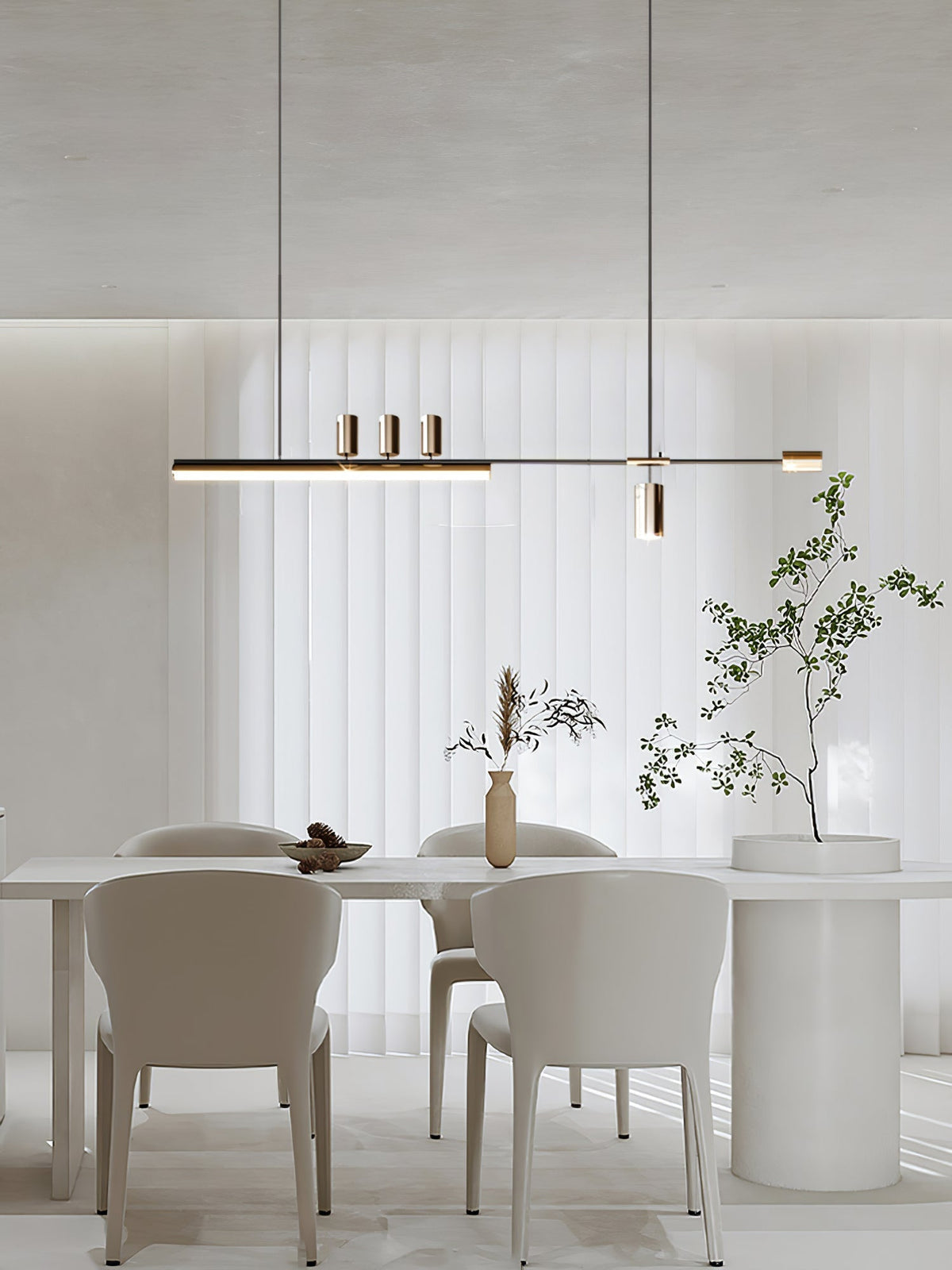 Aulten Modern Minimalist Linear Island Pendant Lamp