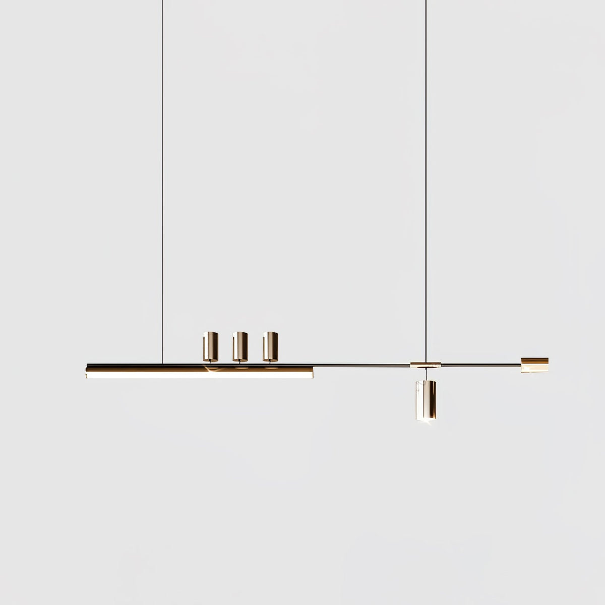 Aulten Modern Minimalist Linear Island Pendant Lamp