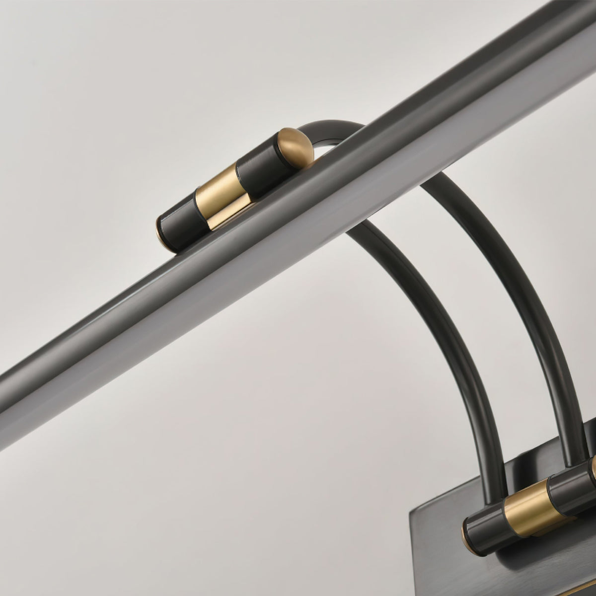 Solarielle Linear Vanity Brass Wall Light