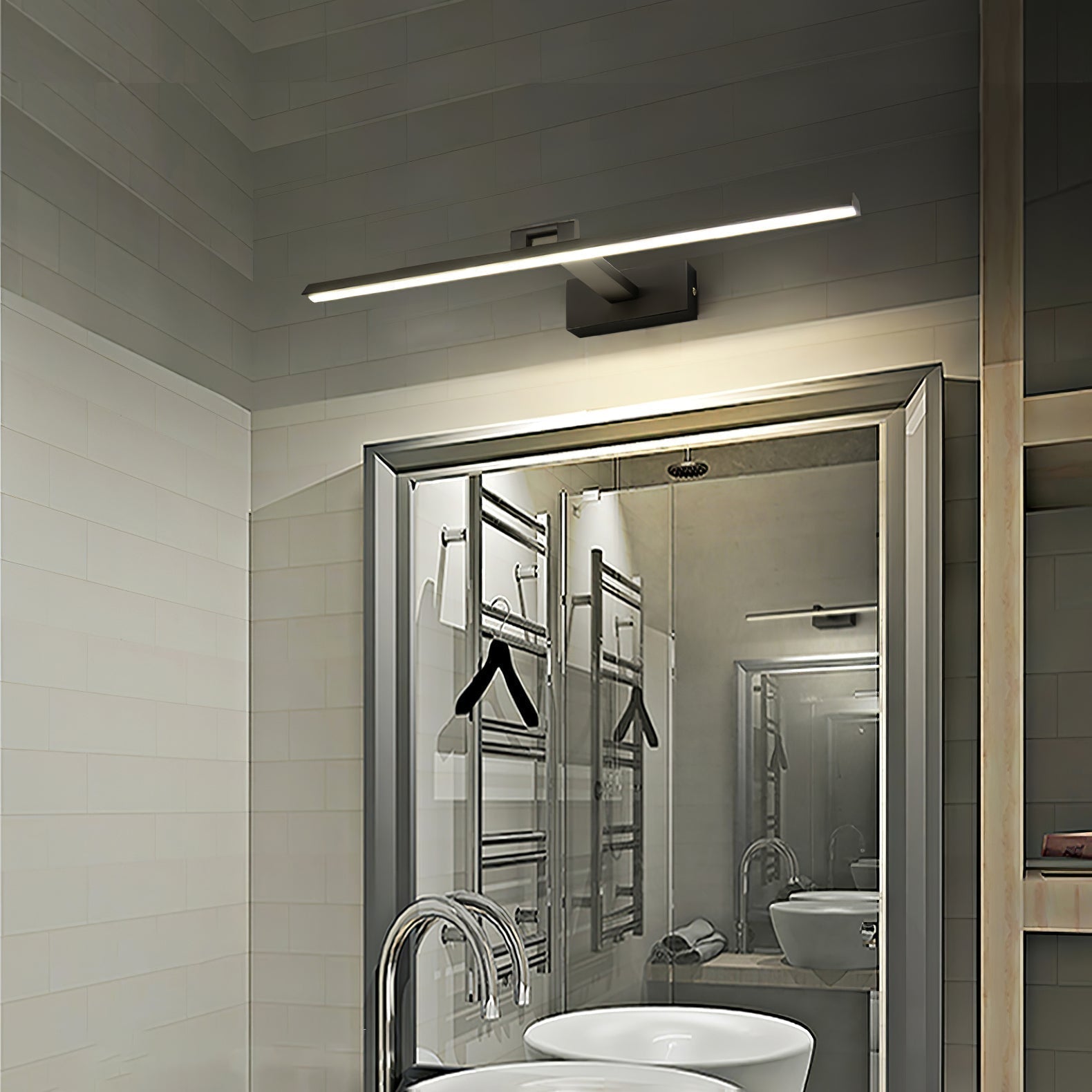 Linear Modern Minimalist Bathroom Wall Lamp