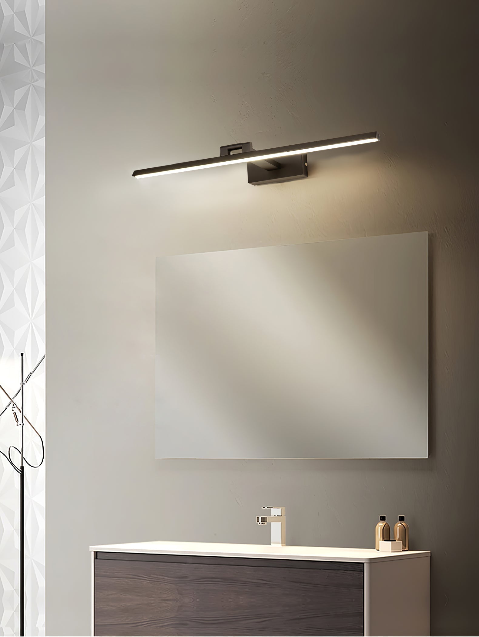 Linear Modern Minimalist Bathroom Wall Lamp